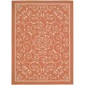 Nourison Nourison 11207 Home & Garden Area Rug Collection Orange 7 ft 9 in. x 10 ft 10 in. Rectangle 99446112071
